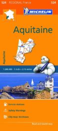 mapa regional aquitaine-9782067209343 mapa regional aquitaine-9782067209343