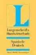 diccionario moderno langenscheidt (aleman-español)-9783468960543 diccionario moderno langenscheidt (aleman-español)-9783468960543