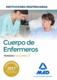 cuerpo de enfermeros de instituciones penitenciarias. temario vol umen 3-9788414204443 cuerpo de enfermeros de instituciones penitenciarias. temario vol umen 3-9788414204443