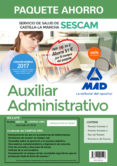 paquete ahorro auxiliar administrativo del servicio de salud de castilla-la mancha (sescam) (incluye temario volumenes 1 y 2; test; simulacro de examen y acces-9788414205143 paquete ahorro auxiliar administrativo del servicio de salud de castilla-la mancha (sescam) (incluye temario volumenes 1 y 2; test; simulacro de examen y acces-9788414205143