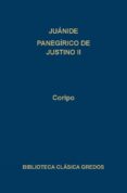 juanide; panegirico de justino ii-flavio cresconio coripo-9788424918743 juanide; panegirico de justino ii-flavio cresconio coripo-9788424918743