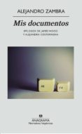 mis documentos (ebook)-alejandro zambra-9788433934543 mis documentos (ebook)-alejandro zambra-9788433934543