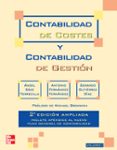 contabilidad de costes y contabilidad de gestion. vol. 1 (2ª ed.)-angel saez torrecilla-9788448170943 contabilidad de costes y contabilidad de gestion. vol. 1 (2ª ed.)-angel saez torrecilla-9788448170943