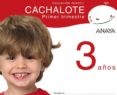cachalote 3 años. primer trimestre. educación infantil 3-5 años-9788466765343 cachalote 3 años. primer trimestre. educación infantil 3-5 años-9788466765343