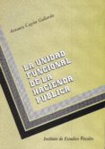 unidad funcional de la hacienda publica, la-antonio cayon galiardo-9788471967343 unidad funcional de la hacienda publica, la antonio cayon galiardo 9788471967343