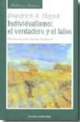 individualismo: el verdadero y el falso-friedrich hayek-9788472094543 individualismo: el verdadero y el falso-friedrich hayek-9788472094543