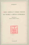 arte poetica y otros textos de teoria y critica literarias (2ª ed .)-9788477237143 arte poetica y otros textos de teoria y critica literarias (2ª ed .)-9788477237143