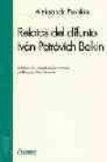 relatos del difunto ivan petrovich belkin-alexander sergeyevich pushkin-9788489779143 relatos del difunto ivan petrovich belkin-alexander sergeyevich pushkin-9788489779143