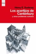los acertijos de canterbury-henry dudeney-9788490061343 los acertijos de canterbury-henry dudeney-9788490061343