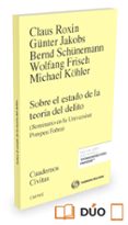 sobre el estado de la teoría del delito (seminario en la universi tat pompeu fabra)-claus roxin-9788491359043 sobre el estado de la teoría del delito (seminario en la universi tat pompeu fabra)-claus roxin-9788491359043