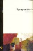 forma y consistencia-joaquim español-9788493592943 forma y consistencia-joaquim español-9788493592943