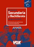 diccionario de secundaria y bachillerato (4º ed.) 2017-9788499742243 diccionario de secundaria y bachillerato (4º ed.) 2017-9788499742243