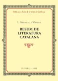 resum de la literatura catalana-lluis nicolau d olwer-9788416587353 resum de la literatura catalana-lluis nicolau d olwer-9788416587353
