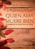 quien ama muere bien-david brazier-9788433025753 quien ama muere bien-david brazier-9788433025753