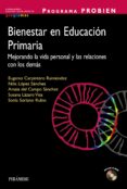 programa probien: bienestar en educación primaria-eugenio carpintero-9788436833553 programa probien: bienestar en educación primaria-eugenio carpintero-9788436833553