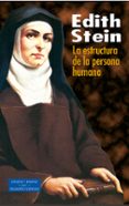 la estructura de la persona humana-edith stein-9788479145453 la estructura de la persona humana-edith stein-9788479145453