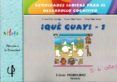 que guay! - 1. actividades ludicas para el desarrollo cognitivo-antonio valles arandiga-9788479867553 que guay! - 1. actividades ludicas para el desarrollo cognitivo-antonio valles arandiga-9788479867553