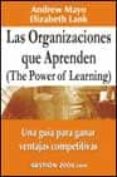 las organizaciones que aprenden-andrew mayo-elizabeth lank-9788480888653 las organizaciones que aprenden-andrew mayo-elizabeth lank-9788480888653