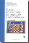 papel del contexto en traduccion-9788496101753 papel del contexto en traduccion-9788496101753