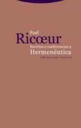 hermeneutica: escritos y conferencias 2-paul ricoeur-9788498797053 hermeneutica: escritos y conferencias 2-paul ricoeur-9788498797053