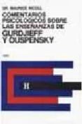 comentarios psicologicos - gurdjieff oupensky v.4-maurice nicoll-9789501703153 comentarios psicologicos - gurdjieff oupensky v.4-maurice nicoll-9789501703153