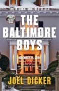 the baltimore boys-joël dicker-9780857056863 the baltimore boys-joël dicker-9780857056863