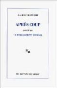 apres coup-maurice blanchot-9782707306463 apres coup-maurice blanchot-9782707306463