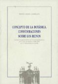 concepto de la botanica: consideraciones sobre los reinos-benito valdes castrillon-9788447211463 concepto de la botanica: consideraciones sobre los reinos-benito valdes castrillon-9788447211463