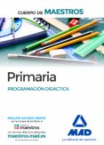 cuerpo de maestros primaria. programación didáctica-9788490931363 cuerpo de maestros primaria. programación didáctica-9788490931363