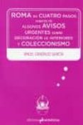 roma en cuatro pasos-angel gonzalez garcia-9788493811563 roma en cuatro pasos-angel gonzalez garcia-9788493811563