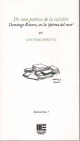 de una poetica de la escision: domingo rivero en la oficina del mar-antonio puente-9788494638763 de una poetica de la escision: domingo rivero en la oficina del mar-antonio puente-9788494638763