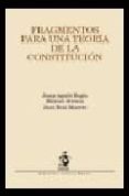 fragmentos para una teoria de la constitucion-josep aguilo regla-9788496717763 fragmentos para una teoria de la constitucion-josep aguilo regla-9788496717763