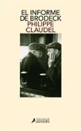 el informe de brodeck-philippe claudel-9788498381863 el informe de brodeck-philippe claudel-9788498381863