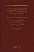 leyes politicas y administrativas de navarra (4ª ed.) (duo)-9788499039763 leyes politicas y administrativas de navarra (4ª ed.) (duo)-9788499039763
