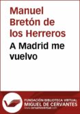 a madrid me vuelvo (ebook)-9788415548973 a madrid me vuelvo (ebook)-9788415548973