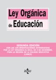 ley organica de educacion: modificada por la ley organica 8/2013, de 9 de diciembre, para la mejora de la calidad educativa (lomce)-9788430961573 ley organica de educacion: modificada por la ley organica 8/2013, de 9 de diciembre, para la mejora de la calidad educativa (lomce)-9788430961573
