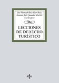 lecciones de derecho turístico-jose manuel ruiz-rico ruiz-9788430975273 lecciones de derecho turístico jose manuel ruiz rico ruiz 9788430975273