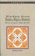 mundo, magia, memoria-giordano bruno-9788470304873 mundo, magia, memoria-giordano bruno-9788470304873