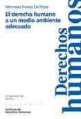 el derecho humano a un medio ambiente adecuado-mercedes franco-9788474856873 el derecho humano a un medio ambiente adecuado-mercedes franco-9788474856873