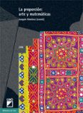 la proporcion: arte y matematicas (ebook)-9788478278879 la proporcion: arte y matematicas (ebook)-9788478278879