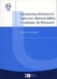 geometria diferencial: varietats diferenciables i varietats de ri emann-carlos curras bosch-9788483383773 geometria diferencial: varietats diferenciables i varietats de ri emann-carlos curras bosch-9788483383773