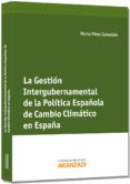 la gestion intergunamental de la politica de cambio climatico en españa-9788490143773 la gestion intergunamental de la politica de cambio climatico en españa-9788490143773