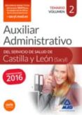 auxiliar administrativo del servicio de salud de castilla y león (sacyl). temario volumen 2-9788490938973 auxiliar administrativo del servicio de salud de castilla y león (sacyl). temario volumen 2-9788490938973