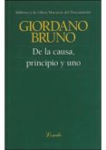 de la causa, principio y uno-giordano bruno-9789500397773 de la causa, principio y uno-giordano bruno-9789500397773