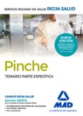 pinches del servicio riojano de salud: temario parte especifica-9788414202883 pinches del servicio riojano de salud: temario parte especifica-9788414202883