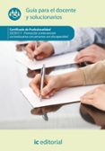 (i.b.d.) promoción e intrevención socioeducativa con personas con discapacidad. ssce0111 guía para el docente y solucionarios-9788416271283 (i.b.d.) promoción e intrevención socioeducativa con personas con discapacidad. ssce0111 guía para el docente y solucionarios-9788416271283