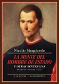 la mente del hombre de estado y otras sentencias-nicolas maquiavelo-9788416685783 la mente del hombre de estado y otras sentencias-nicolas maquiavelo-9788416685783