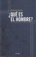 que es el hombre-9788425410383 que es el hombre-9788425410383