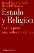 estado y religion: textos para una reflexion critica (2ª ed.)-9788434432383 estado y religion: textos para una reflexion critica (2ª ed.)-9788434432383