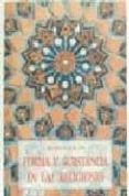 forma y substancia de las religiones-frithjof schuon-9788476516683 forma y substancia de las religiones-frithjof schuon-9788476516683